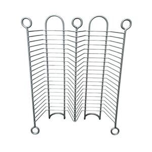 Silver Metal CD Holder Shelf Organizer Rack Stand Tower for Compact Disc 40